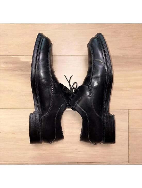 Bruno Magli Platinum Black Leather Derby Men’s Size 11.5 M Italy Dress main image 4